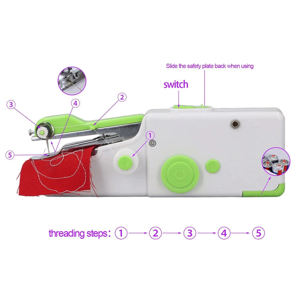 SearchFindOrder Handheld Sewing Machine