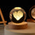 SearchFindOrder Heart / 6cm with base 3D Crystal Planet Night Light