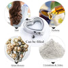 SearchFindOrder Heart Memorial Glass Cremation Necklace