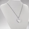 SearchFindOrder Heart Memorial Glass Cremation Necklace