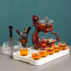 SearchFindOrder Heat-Resistant Glass Teapot