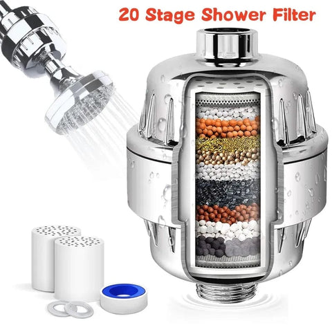 SearchFindOrder High Output Shower Water Filter to Soften Hard Water for Shower Head