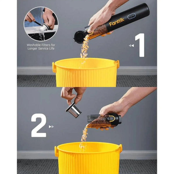 SearchFindOrder High Power Cordless Car Vacuum