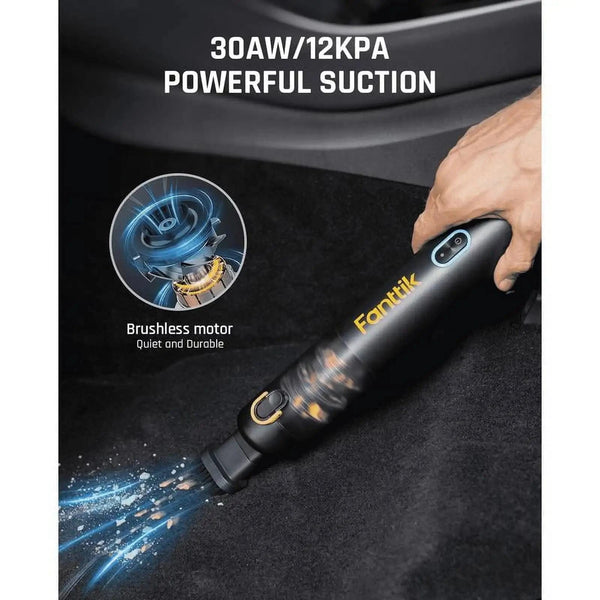 SearchFindOrder High Power Cordless Car Vacuum