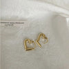 SearchFindOrder Hollow Heart Earrings