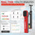SearchFindOrder HTD180 High Accuracy Laser Tire Tread Depth Gauge - 0.1mm Precision, Wi-Fi/BT Support