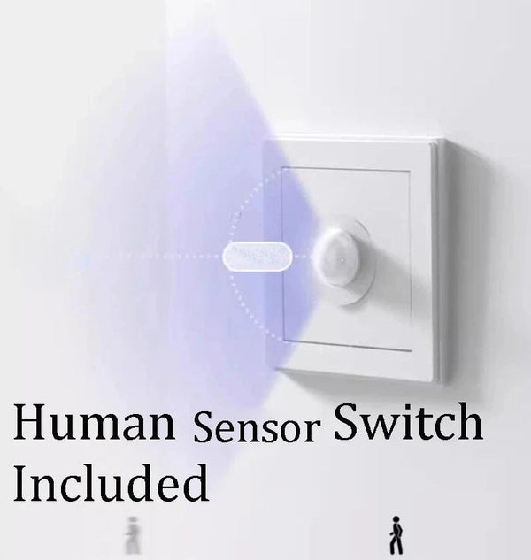 SearchFindOrder Human Sensor Switch Rose Flower Corner-Embedded Wall Lamp