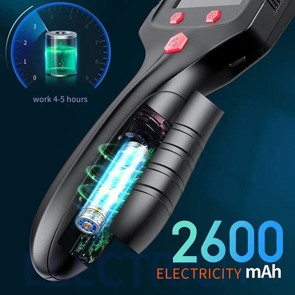 SearchFindOrder Inspect Pro HD-1080P Industrial Pipe Inspection Camera with IPS Display, IP68 Waterproofing, and 2600mAh Battery