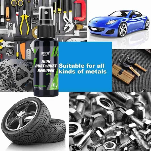 SearchFindOrder Iron Powder & Rust Remover Spray for Metal Surface Protection