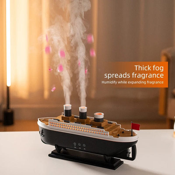 SearchFindOrder Jellyfish Smoke Ring Steam Boat Air Humidifier