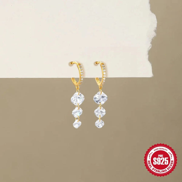 SearchFindOrder jewelry C Silver Drop Earrings