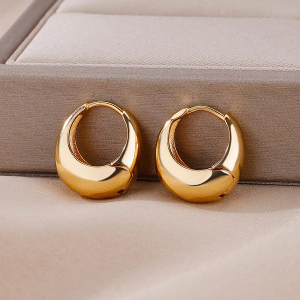 SearchFindOrder jewelry Chunky Hoop Earrings