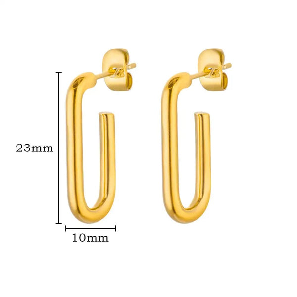 SearchFindOrder jewelry Chunky Hoop Earrings