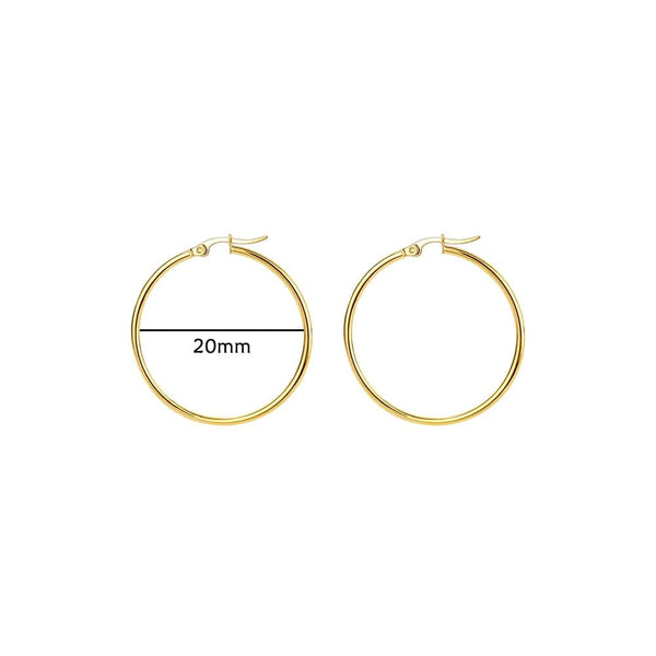 SearchFindOrder jewelry Chunky Hoop Earrings