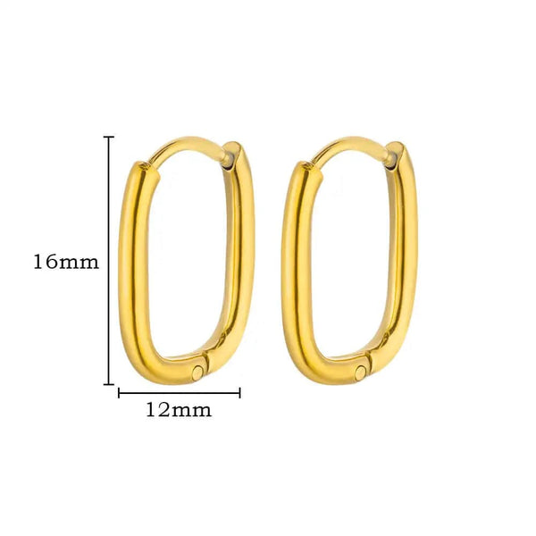 SearchFindOrder jewelry Chunky Hoop Earrings