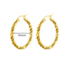 SearchFindOrder jewelry Chunky Hoop Earrings