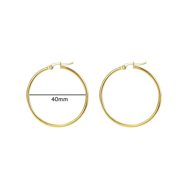 SearchFindOrder jewelry Chunky Hoop Earrings