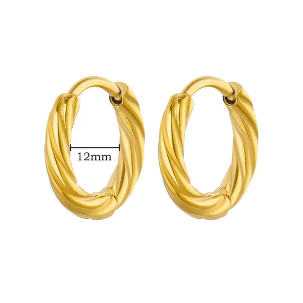 SearchFindOrder jewelry Chunky Hoop Earrings