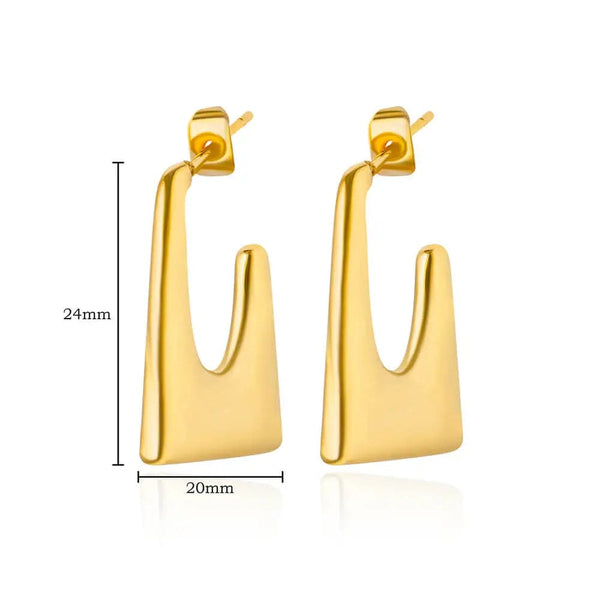 SearchFindOrder jewelry Chunky Hoop Earrings