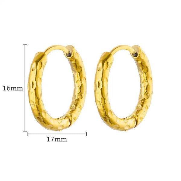 SearchFindOrder jewelry Chunky Hoop Earrings