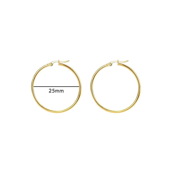 SearchFindOrder jewelry Chunky Hoop Earrings