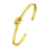 SearchFindOrder jewelry Golden / 57-60mm (adjusted) Knot Bangle Bracelet