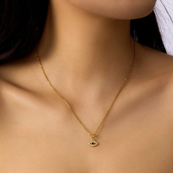 SearchFindOrder jewelry NC24Y0234-1 Evil Eyes Necklace