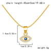 SearchFindOrder jewelry NC24Y0234-1 Evil Eyes Necklace