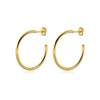 SearchFindOrder jewlery Gold Color Hoop Earrings