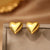 SearchFindOrder jewlery Gold Heart Earrings