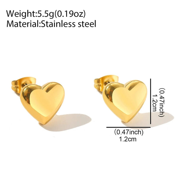 SearchFindOrder jewlery Heart Earrings