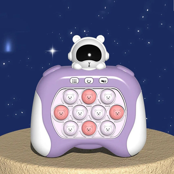 SearchFindOrder K-purple Push Pop Glow Games Interactive Fidget Console for Kids and Adults