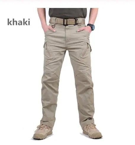 SearchFindOrder Khaki / M Military Tactical Cargo Waterproof Pants