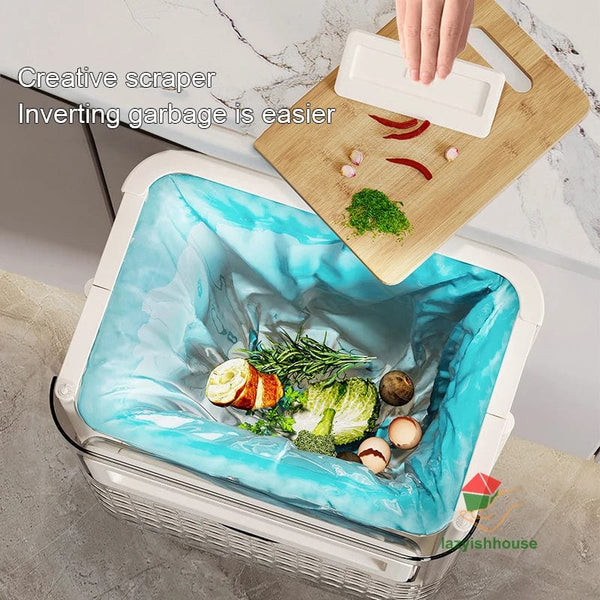 SearchFindOrder Kitchen Hanging Foldable Trash Can