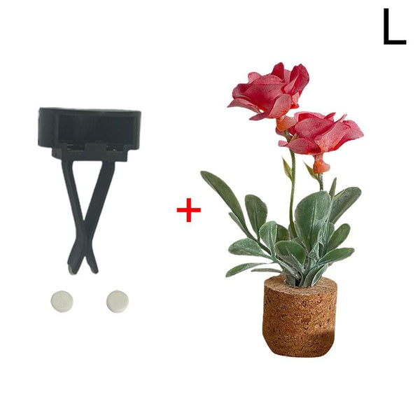 SearchFindOrder L 3D Artificial Plants Shape Innovative Car Fragrance Sculpt