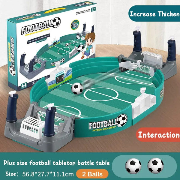 SearchFindOrder Large 2 Balls Family Fun Kick Off Portable Soccer Table for Kids' Interactive Play and Outdoor Parties