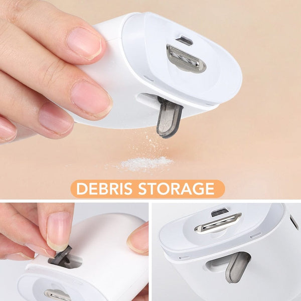 SearchFindOrder LED Light 2-Speed USB Nail Clipper
