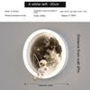 SearchFindOrder Led Wall Lamp White B / Warm White (2700-3500K)|0-5W Cartoon Astronaut LED Wall Lamp