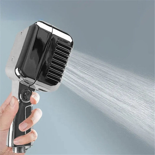SearchFindOrder Light Grey Microphone Shape Shower Head