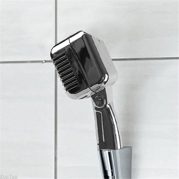 SearchFindOrder Light Grey Microphone Shape Shower Head
