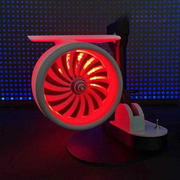 SearchFindOrder Light Grey USB Turbofan Desktop Fan