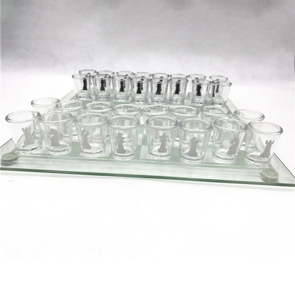 SearchFindOrder Light Yellow Shot Glass Chess