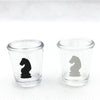 SearchFindOrder Light Yellow Shot Glass Chess