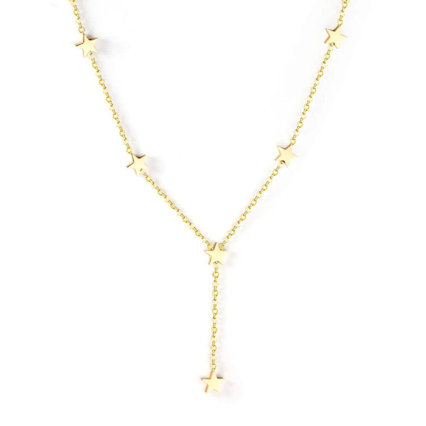 SearchFindOrder Long Star Necklace