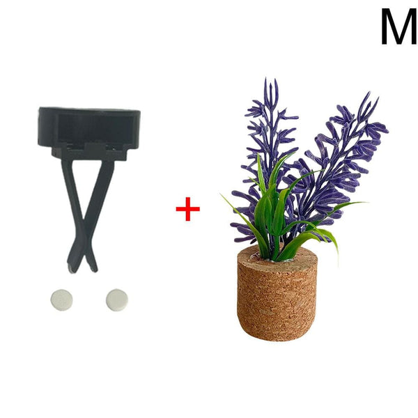 SearchFindOrder M 3D Artificial Plants Shape Innovative Car Fragrance Sculpt