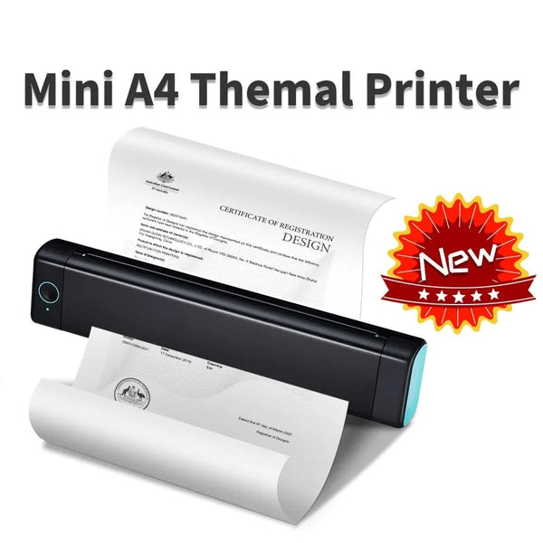 SearchFindOrder M08F Black Green Portable Thermal Inkless Printer