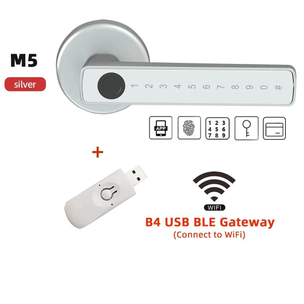 SearchFindOrder M5-S and Gateway Digital Electronic Fingerprint Door Lock