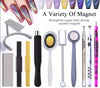 SearchFindOrder Magnetic Cat Eyes Duo Nail Art Wand Dual-Headed Precision for Mesmerizing 3D Line and Strip Effects
