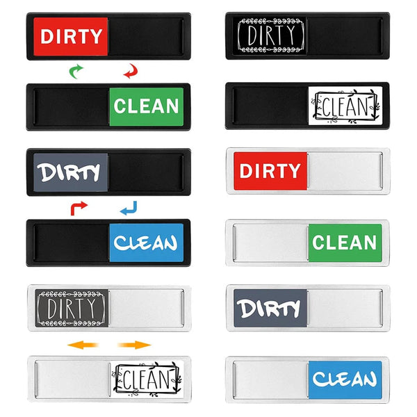 SearchFindOrder Magnetic Dishwasher Indicator Sticker