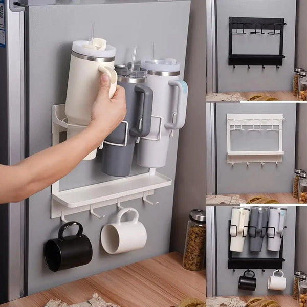 SearchFindOrder Magnetic Fridge Cup Organizer